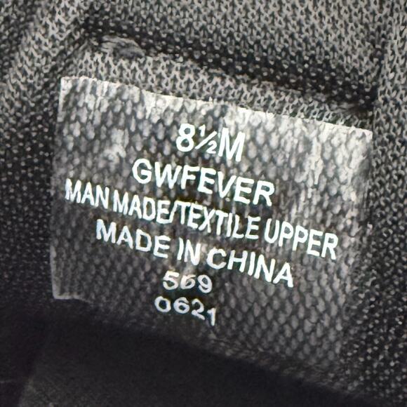 Guess Womens Size 8.5M Fever Running Lace Up Sneakers Black Walking Shoes - Picture 8 of 9